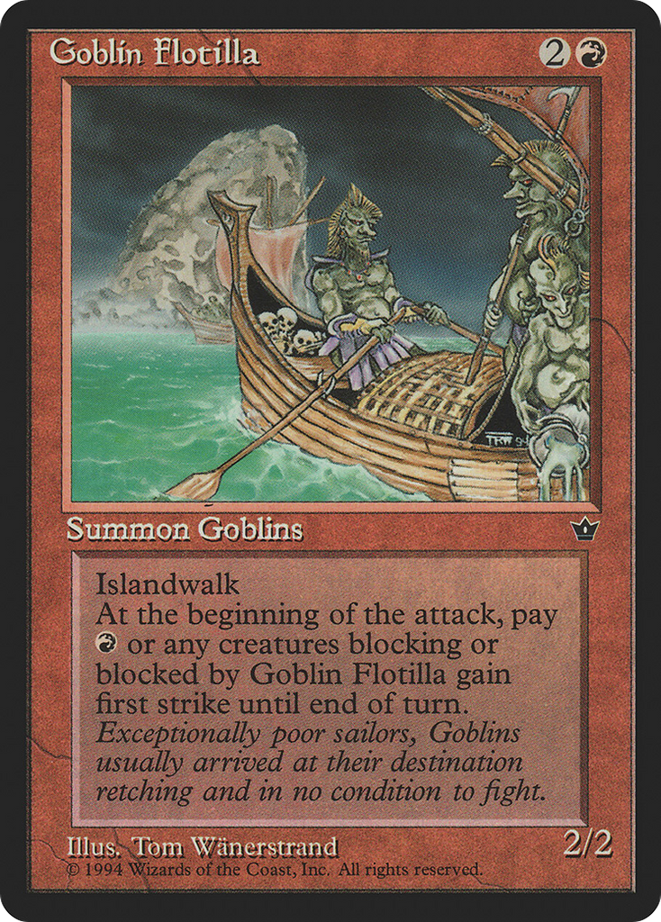 Magic: The Gathering - Goblin Flotilla - Fallen Empires