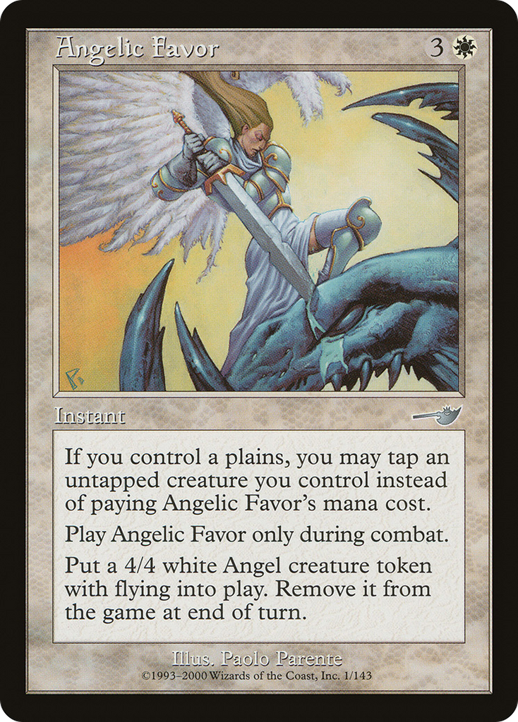 Magic: The Gathering - Angelic Favor - Nemesis