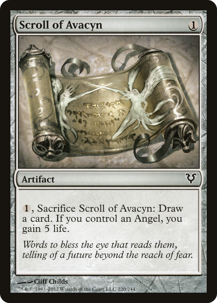 Magic: The Gathering - Scroll of Avacyn - Avacyn Restored