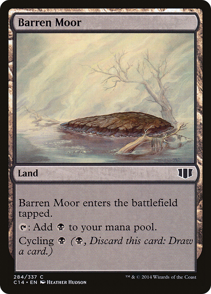 Magic: The Gathering - Barren Moor - Commander 2014