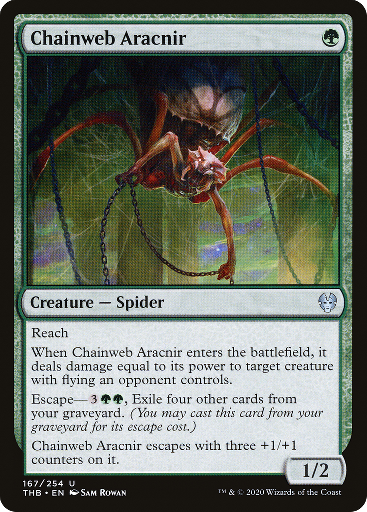 Magic: The Gathering - Chainweb Aracnir - Theros Beyond Death