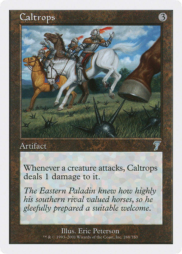 Magic: The Gathering - Caltrops - Seventh Edition