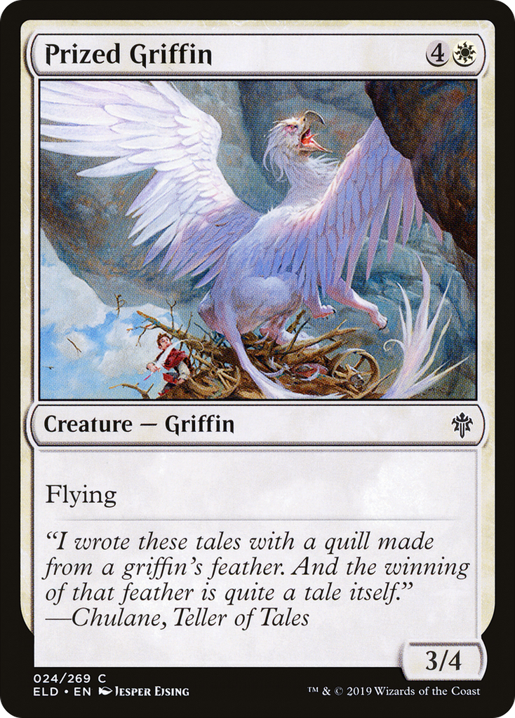 Magic: The Gathering - Prized Griffin - Throne of Eldraine