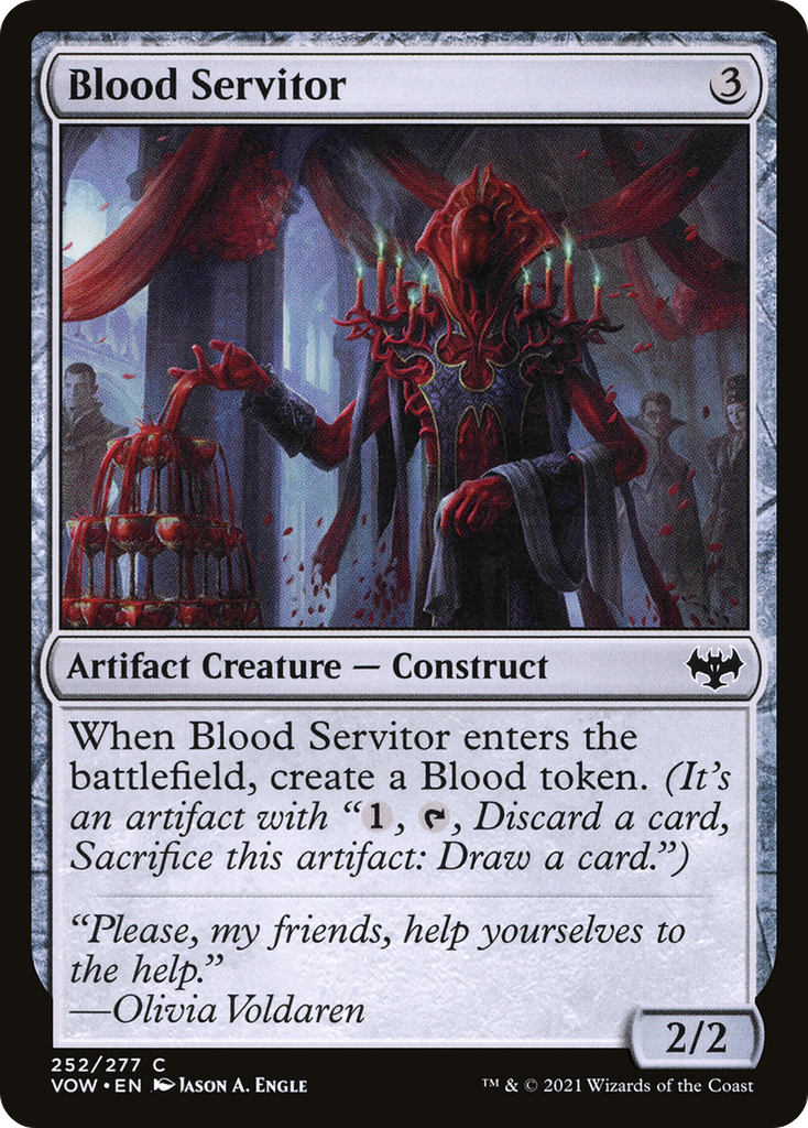 Magic: The Gathering - Blood Servitor - Innistrad: Crimson Vow