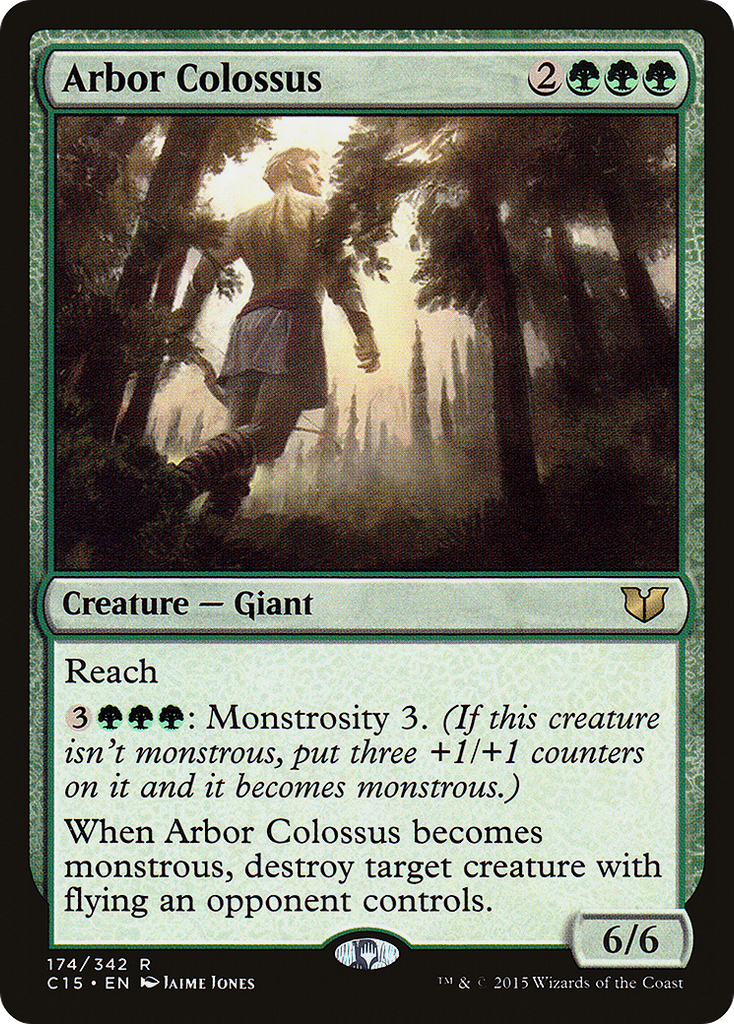 Magic: The Gathering - Arbor Colossus - Commander 2015