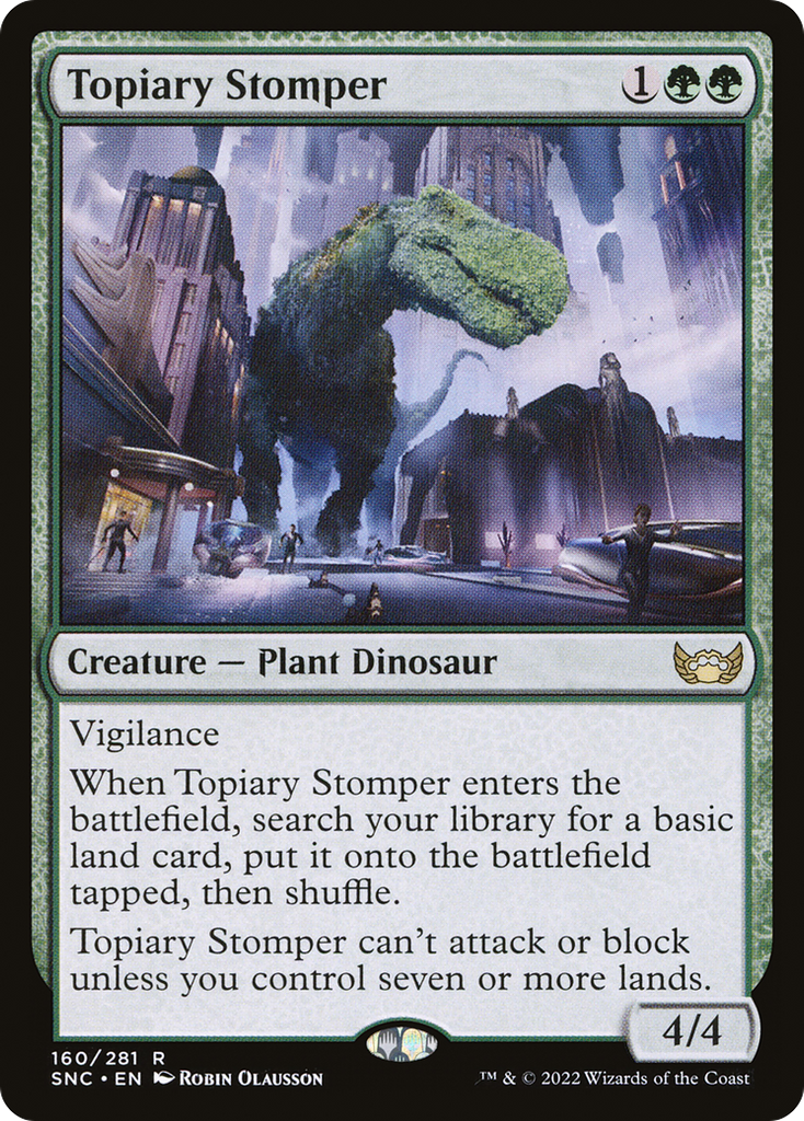 Magic: The Gathering - Topiary Stomper - Streets of New Capenna