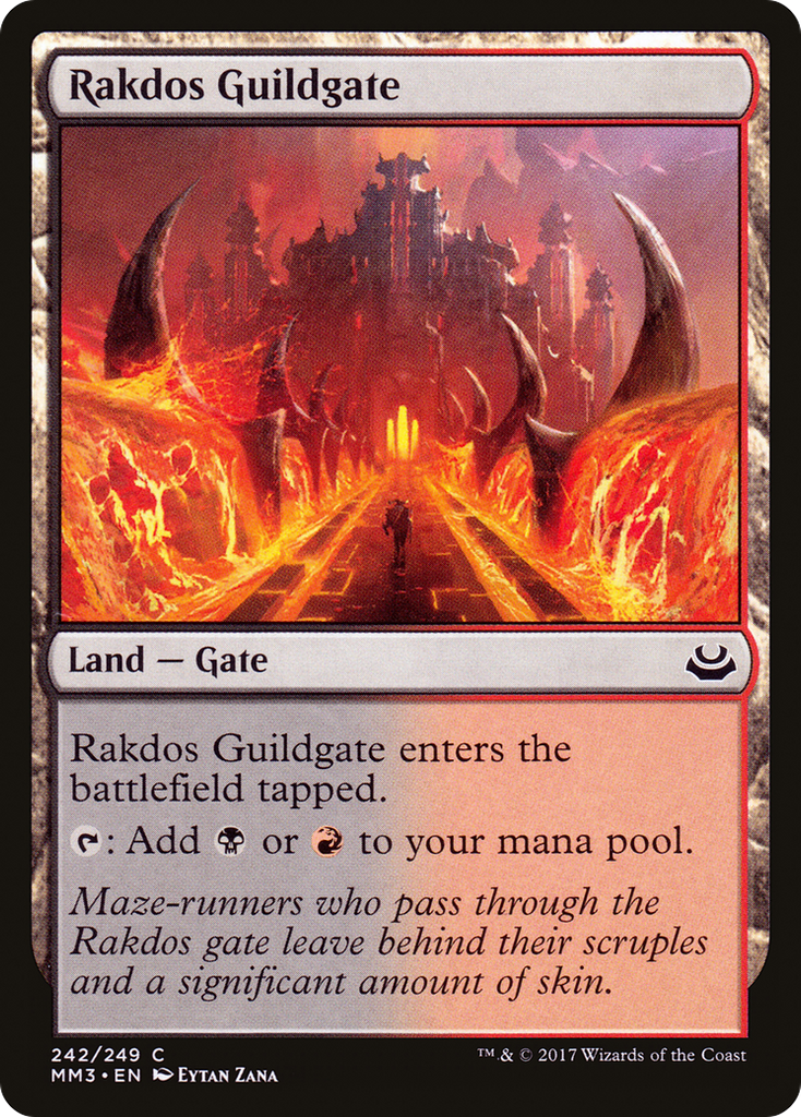 Magic: The Gathering - Rakdos Guildgate - Modern Masters 2017