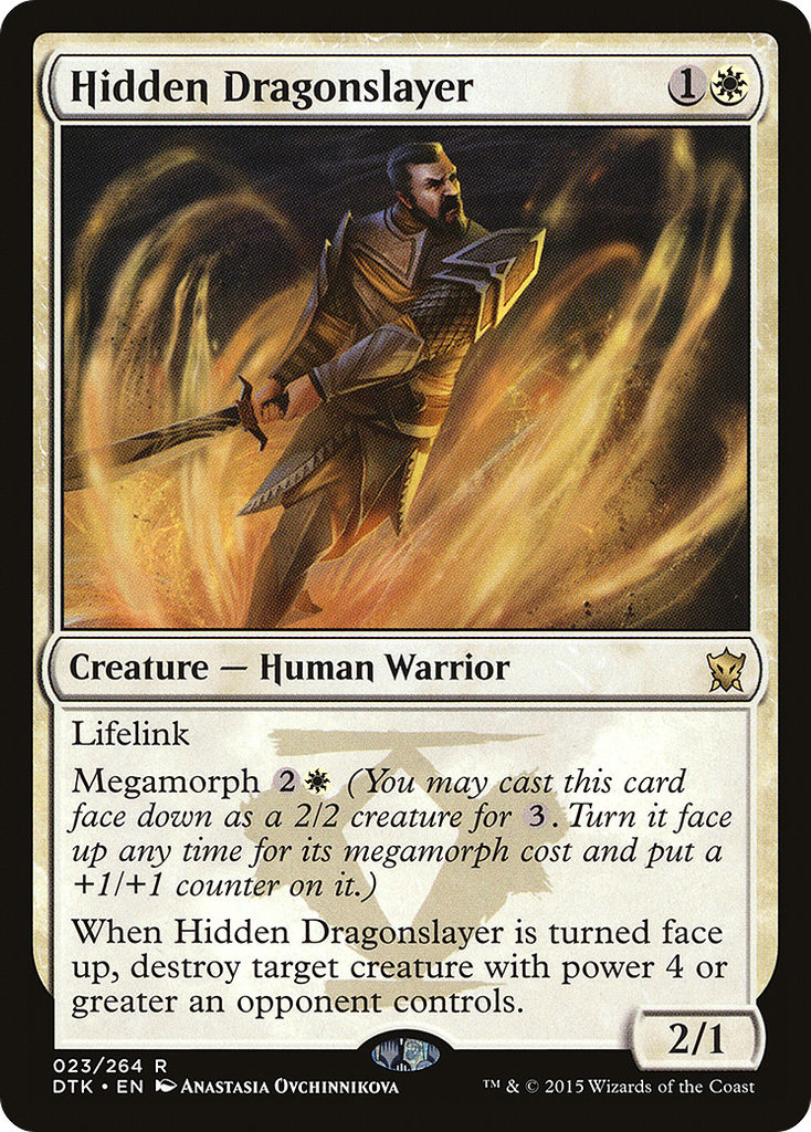 Magic: The Gathering - Hidden Dragonslayer - Dragons of Tarkir