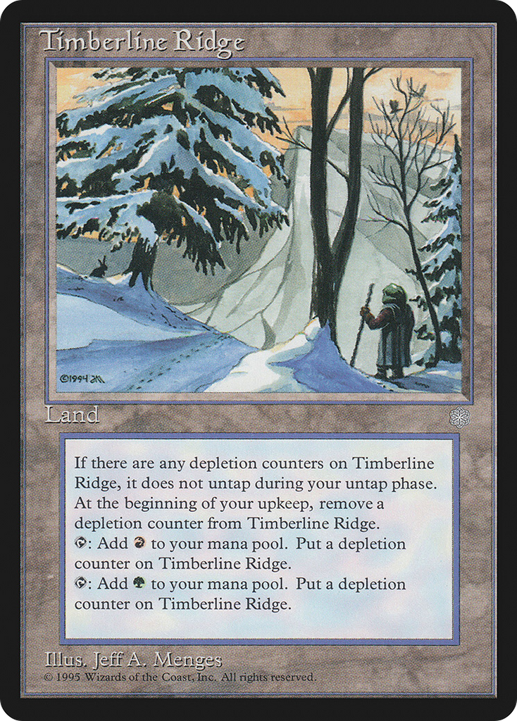 Magic: The Gathering - Timberline Ridge - Ice Age