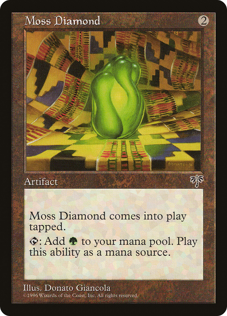 Magic: The Gathering - Moss Diamond - Mirage