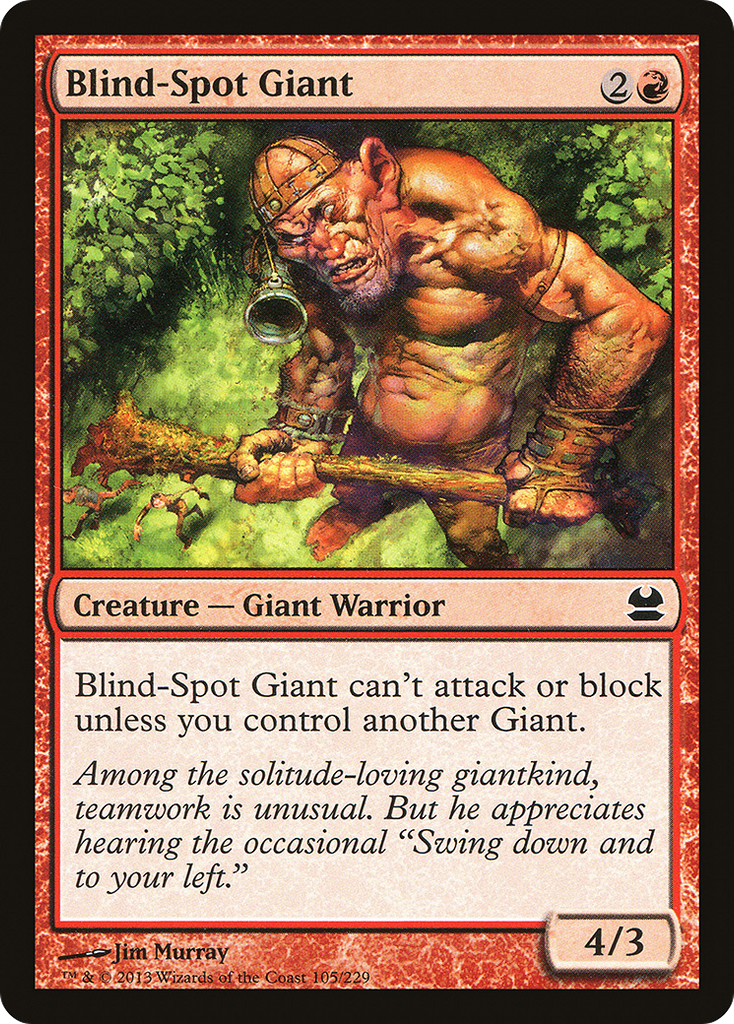 Magic: The Gathering - Blind-Spot Giant - Modern Masters