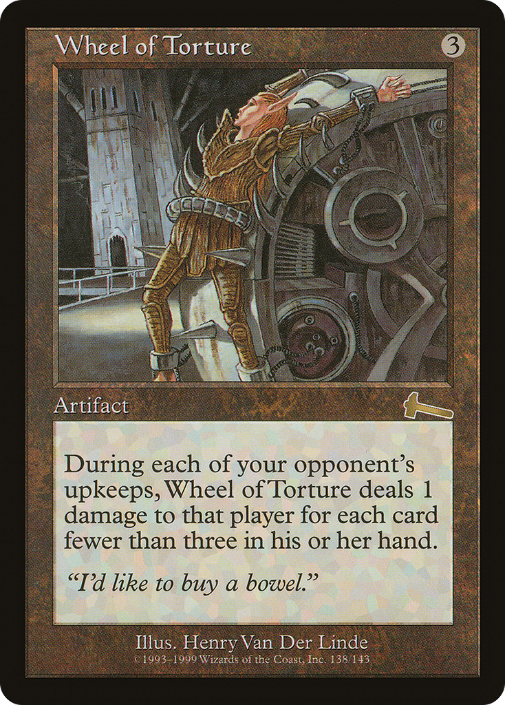 Magic: The Gathering - Wheel of Torture - Urza's Legacy