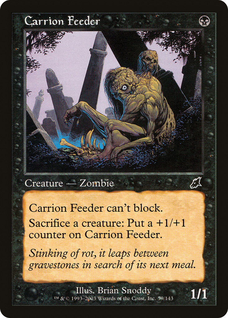 Magic: The Gathering - Carrion Feeder - Scourge