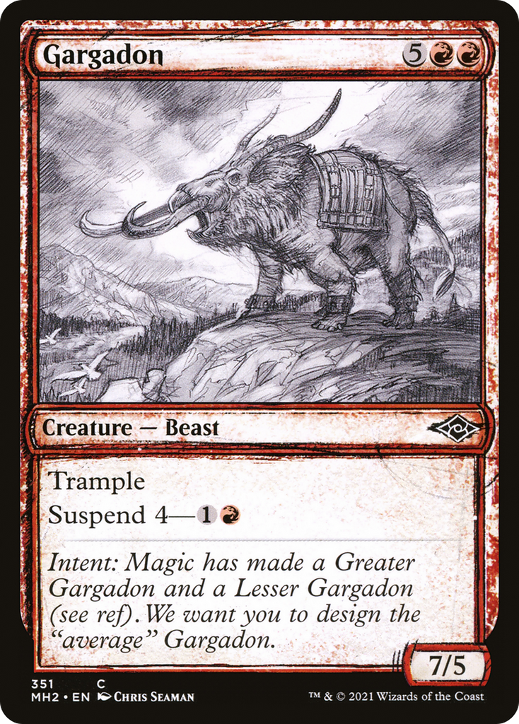 Magic: The Gathering - Gargadon Foil - Modern Horizons 2