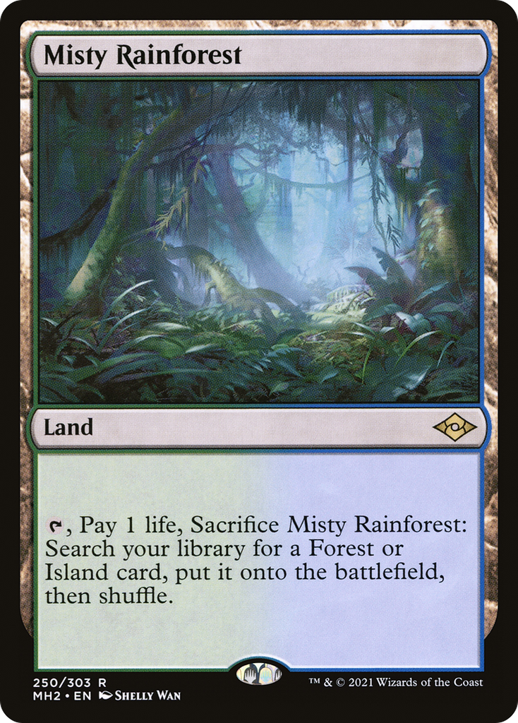 Magic: The Gathering - Misty Rainforest Foil - Modern Horizons 2