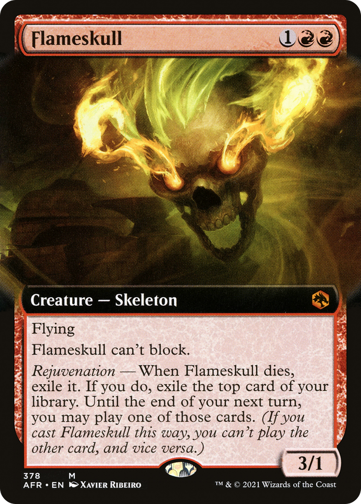 Magic: The Gathering - Flameskull Foil - Adventures in the Forgotten Realms