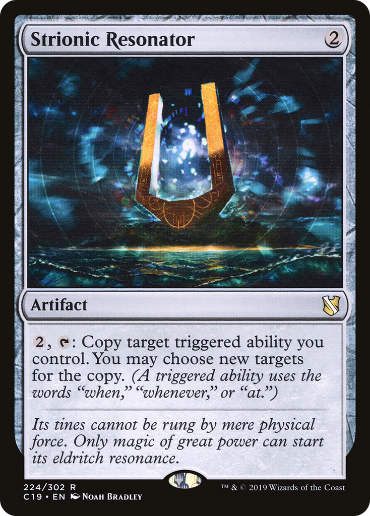 Magic: The Gathering - Strionic Resonator - Commander 2019