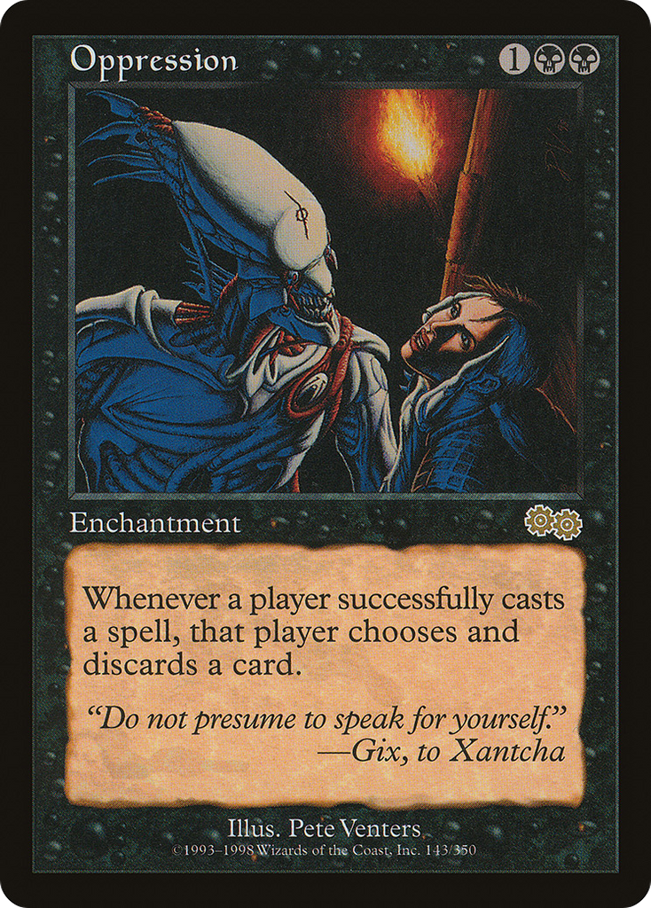 Magic: The Gathering - Oppression - Urza's Saga