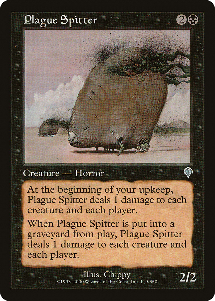 Magic: The Gathering - Plague Spitter - Invasion