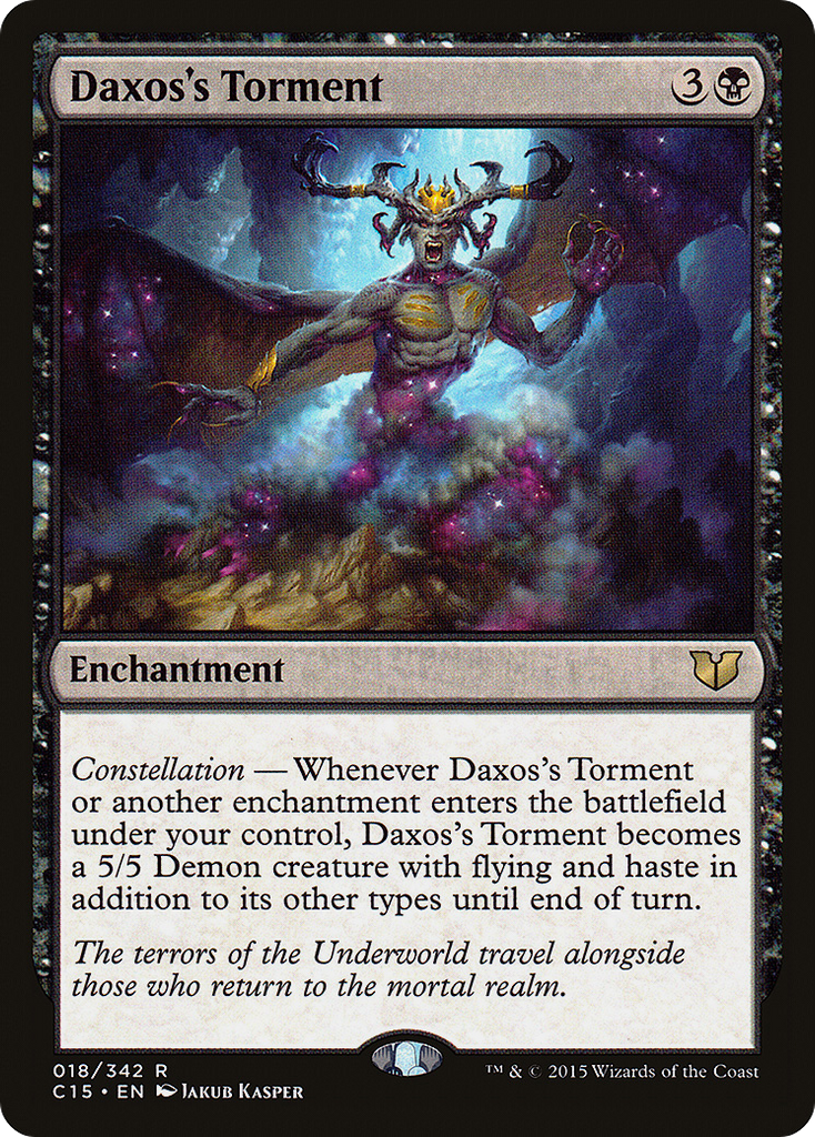 Magic: The Gathering - Daxos's Torment - Commander 2015