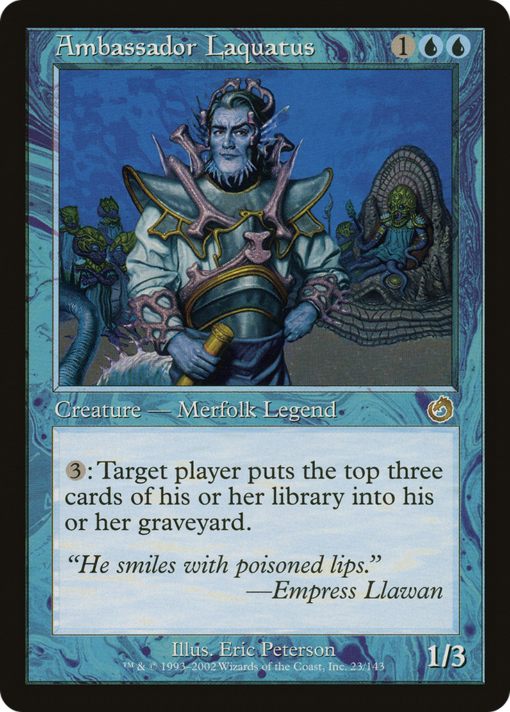 Magic: The Gathering - Ambassador Laquatus - Torment
