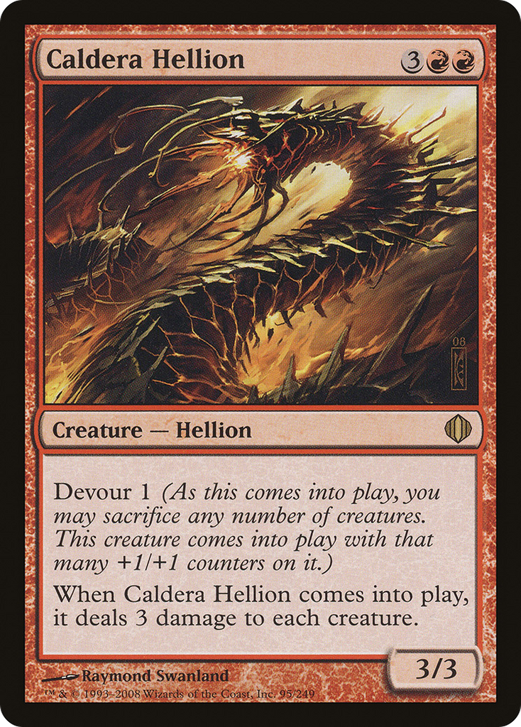 Magic: The Gathering - Caldera Hellion - Shards of Alara