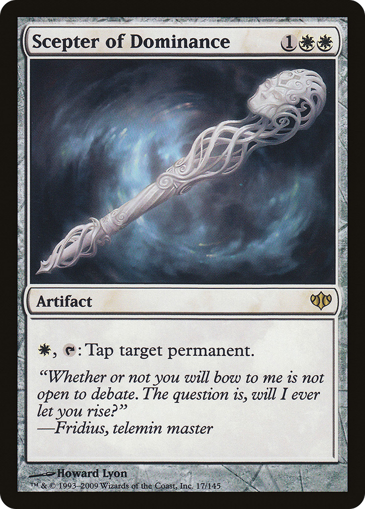 Magic: The Gathering - Scepter of Dominance - Conflux