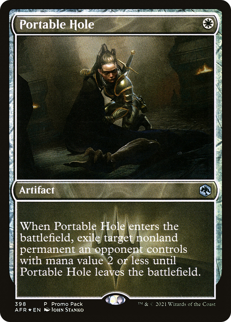 Magic: The Gathering - Portable Hole Foil - Adventures in the Forgotten Realms