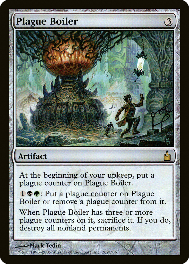 Magic: The Gathering - Plague Boiler - Ravnica: City of Guilds