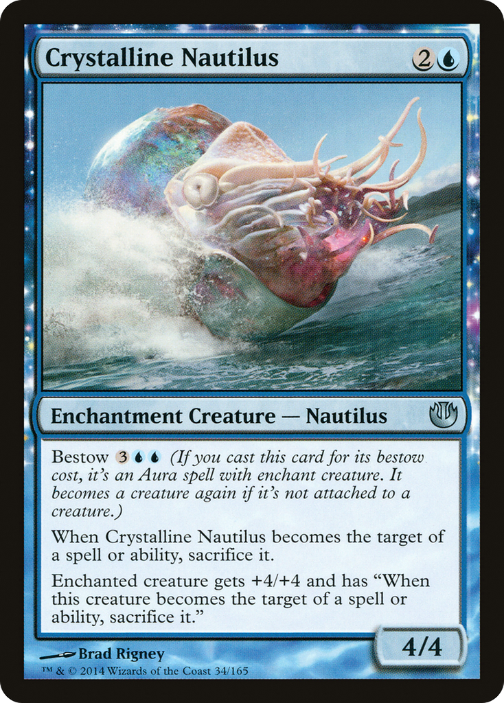 Magic: The Gathering - Crystalline Nautilus - Journey into Nyx