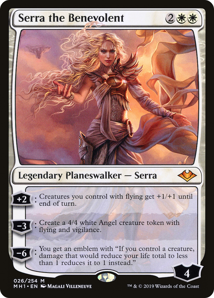 Magic: The Gathering - Serra the Benevolent Foil - Modern Horizons