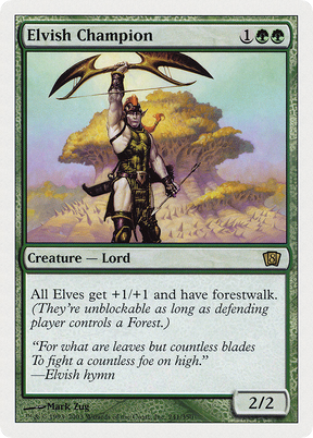 Magic: The Gathering - Elvish Champion - Eighth Edition