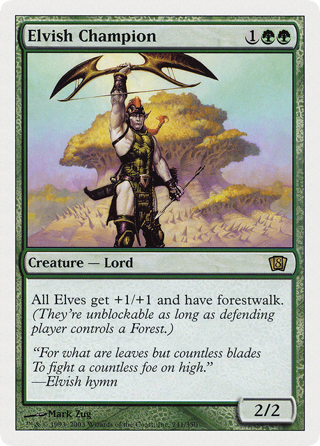 Magic: The Gathering - Elvish Champion - Eighth Edition