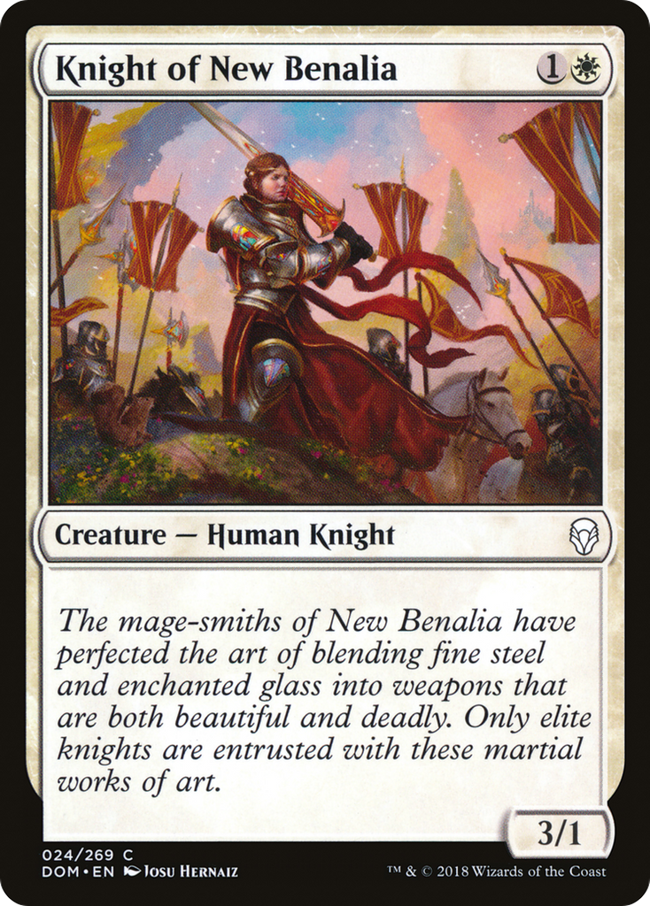 Magic: The Gathering - Knight of New Benalia - Dominaria