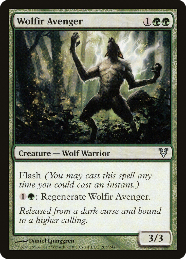 Magic: The Gathering - Wolfir Avenger - Avacyn Restored
