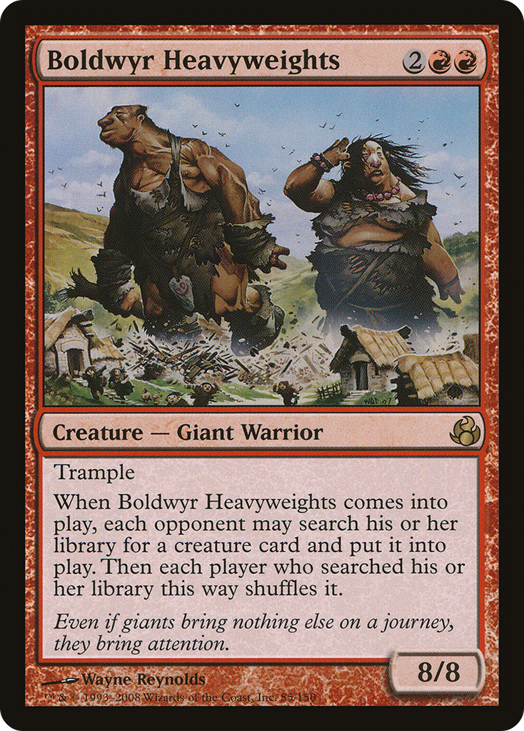 Magic: The Gathering - Boldwyr Heavyweights - Morningtide