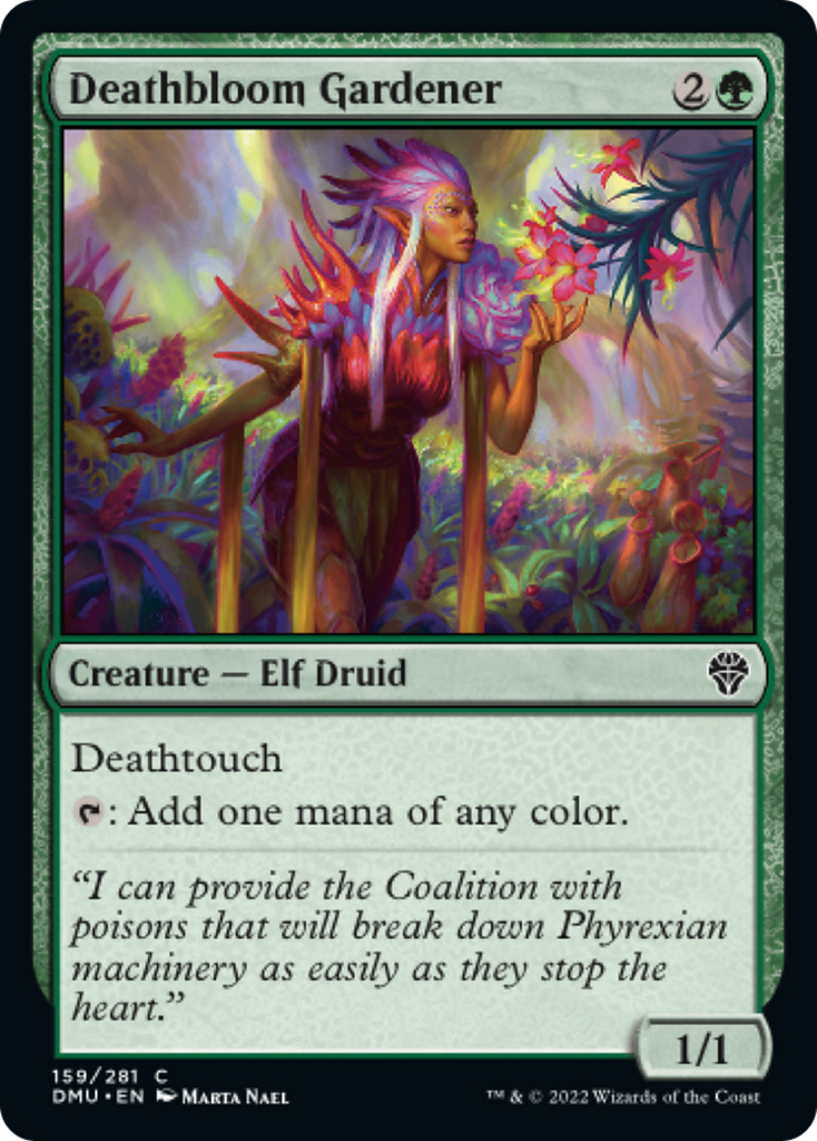 Magic: The Gathering - Deathbloom Gardener - Dominaria United