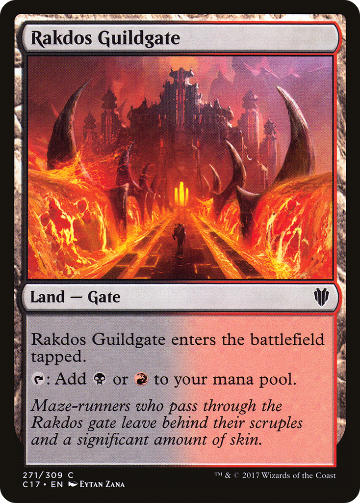 Magic: The Gathering - Rakdos Guildgate - Commander 2017