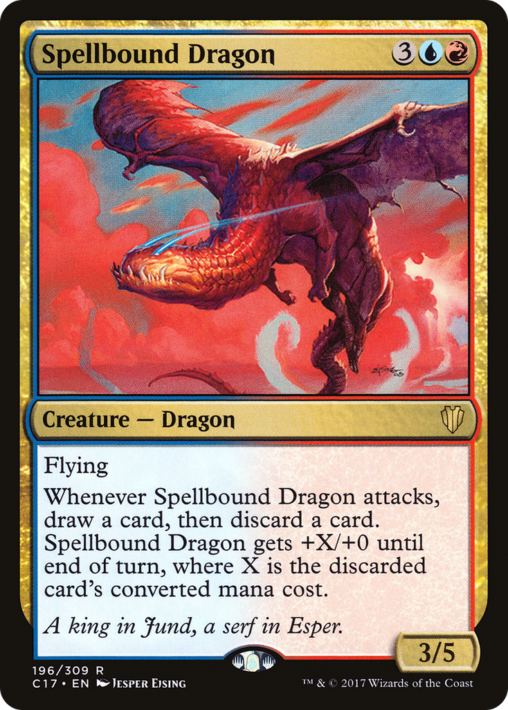 Magic: The Gathering - Spellbound Dragon - Commander 2017