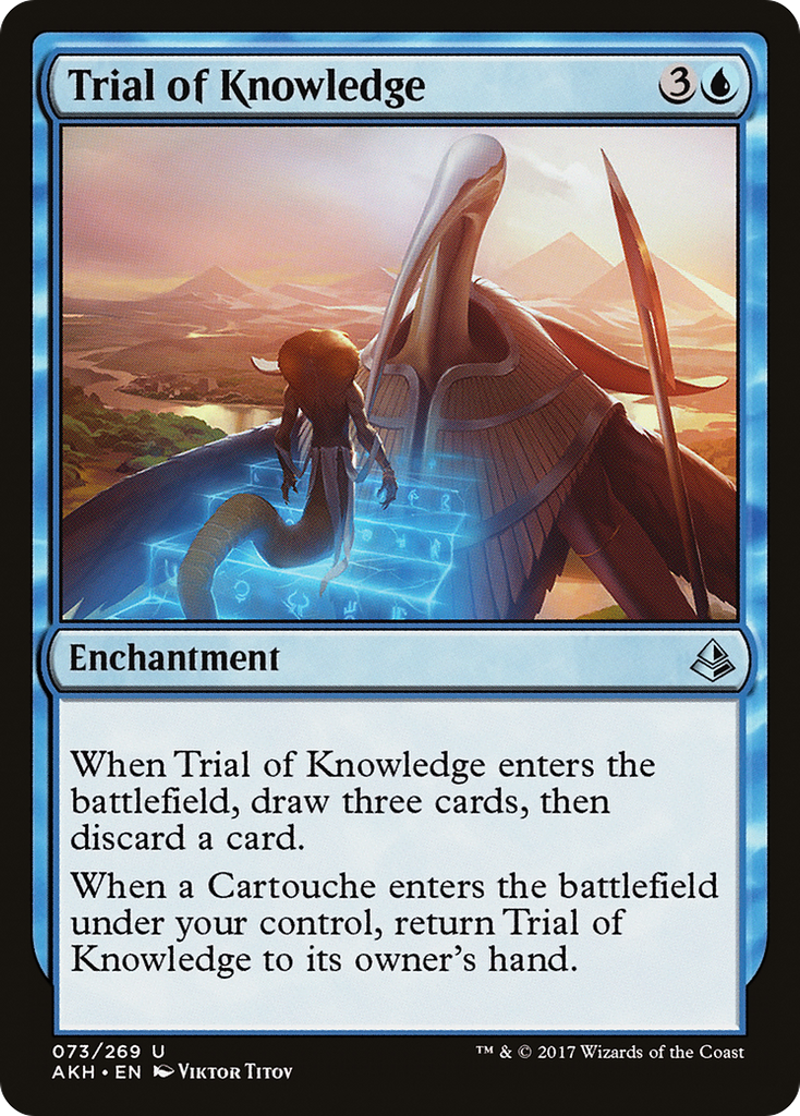 Magic: The Gathering - Trial of Knowledge - Amonkhet