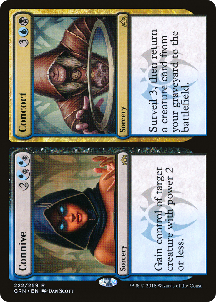 Magic: The Gathering - Connive // Concoct - Guilds of Ravnica