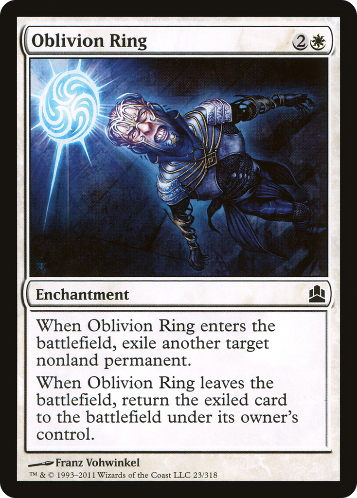 Magic: The Gathering - Oblivion Ring - Commander 2011