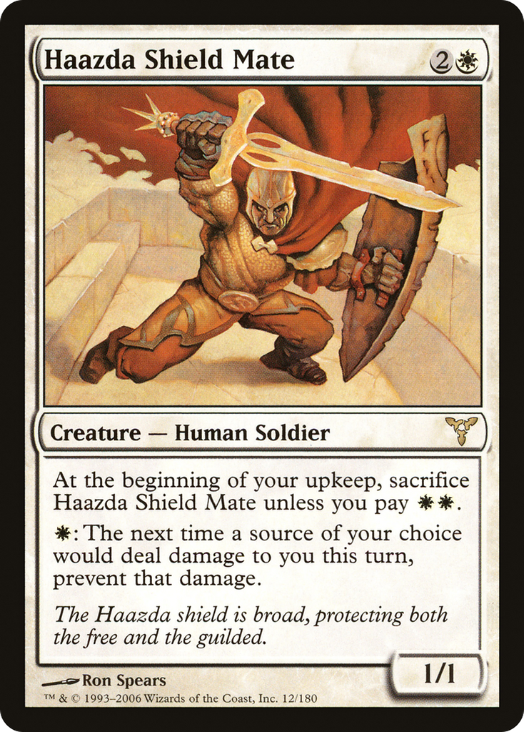 Magic: The Gathering - Haazda Shield Mate - Dissension