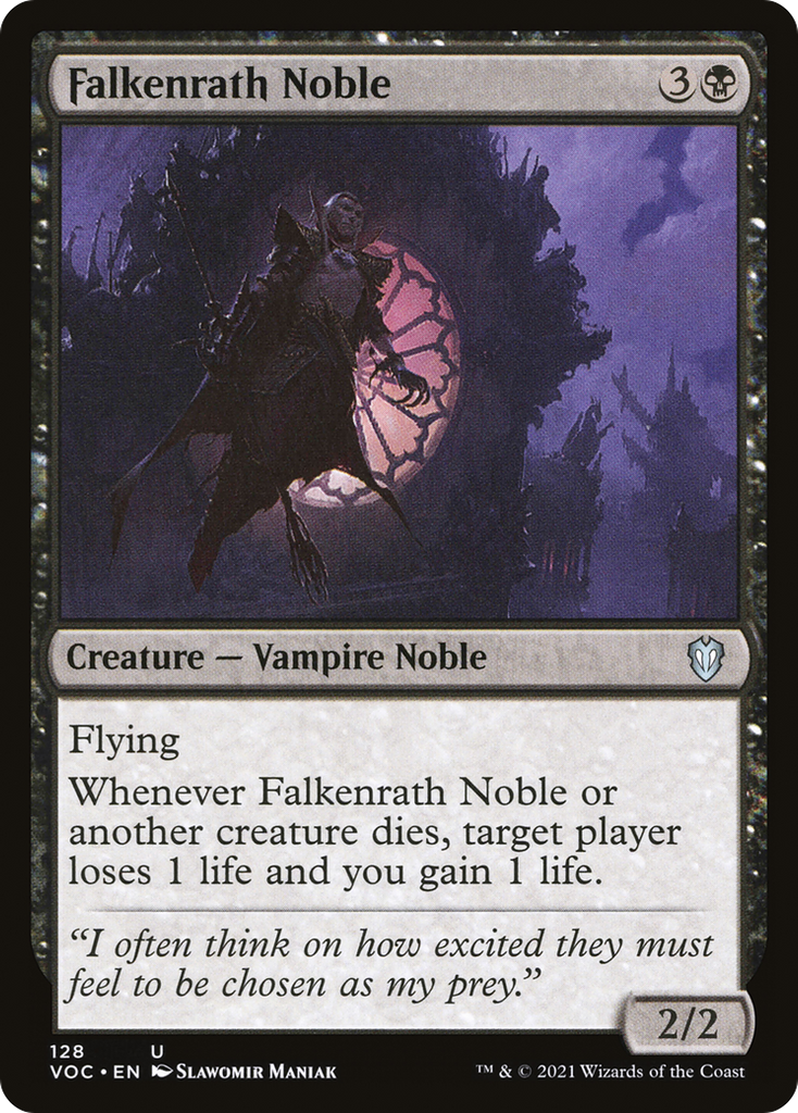 Magic: The Gathering - Falkenrath Noble - Crimson Vow Commander