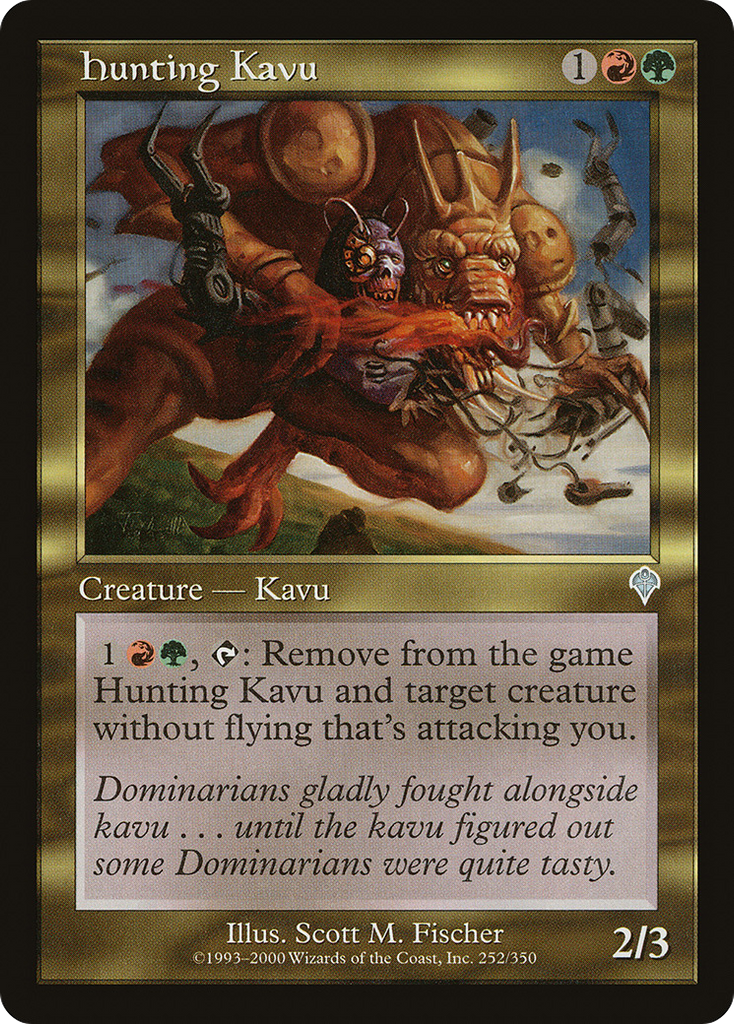 Magic: The Gathering - Hunting Kavu - Invasion