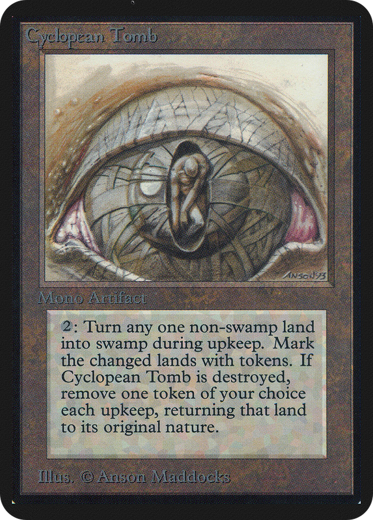 Magic: The Gathering - Cyclopean Tomb - Limited Edition Alpha
