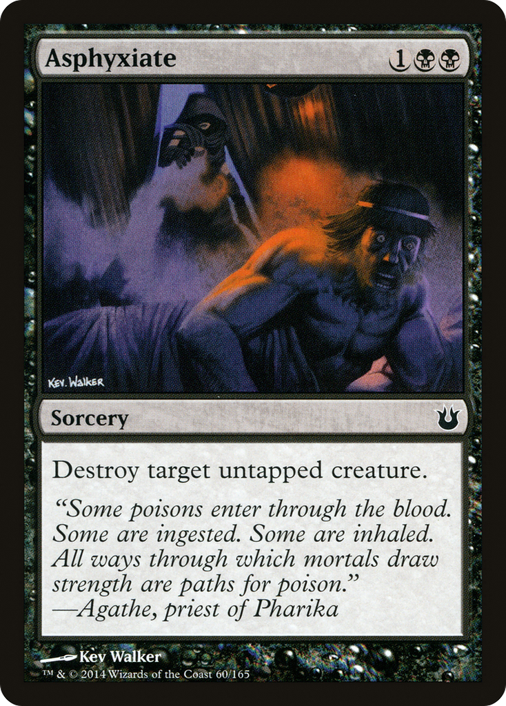 Magic: The Gathering - Asphyxiate - Born of the Gods