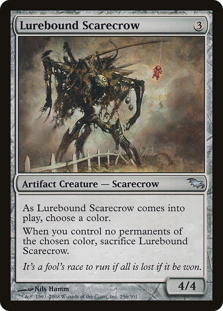 Magic: The Gathering - Lurebound Scarecrow - Shadowmoor