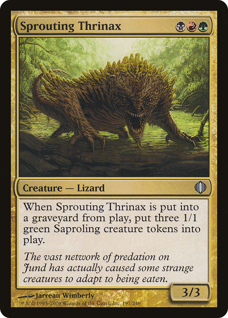 Magic: The Gathering - Sprouting Thrinax - Shards of Alara