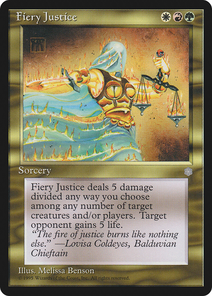 Magic: The Gathering - Fiery Justice - Ice Age